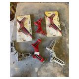 6- corner clamps