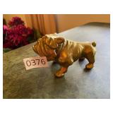 Vintage solid brass bulldog