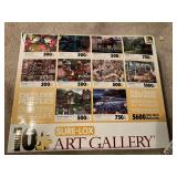 10- Deluxe Art Gallery Puzzles - 5600 pieces