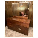 Vintage dresser with mirror