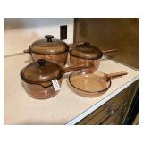 4- Vision Ware pots/ pans
