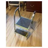 Folding green stepstool