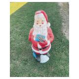 Vintage Santa Claus blow mold