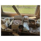 Wood- door pulls, decor, biscuits- all