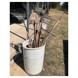 Lot- rakes, hose, shovels ï¿½ all
