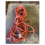 Large orange extension cord