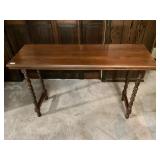Wooden library/sofa table