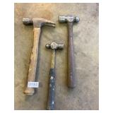 3- hammers. Ball peen and claw