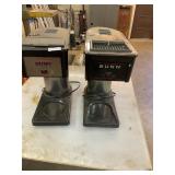2- Bunn coffee makers- no pots