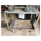 Metal rolling cart