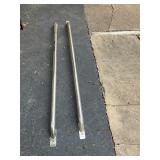 6 ft chrome bed rails