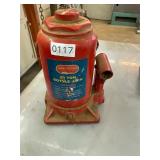 Red 22 ton bottle Jack