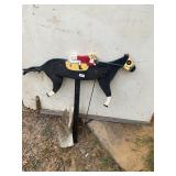 Horse jockey decor
