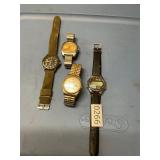 4- assorted untested watches