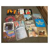 15- assorted records, 78s, albums