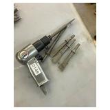 Campbell Hausfeld Air chisel and bits