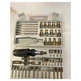 Screw driver bit set