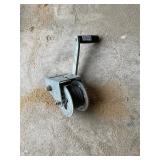 Hand crank winch with cable