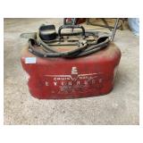 Vintage Evinrude 4 US gallon boat gas can