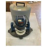 Ryobi 1 1/2 hp router and case