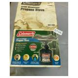Coleman 1 burner propane stove