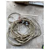 Large white extension cord