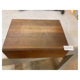 Wooden cigar box