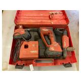 Cordless HiLTI  gun, battery and charger