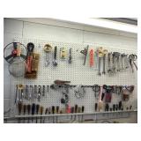 Wall of tools - not pegboard