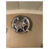 Wheel battery clock