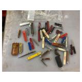 Lot assorted knives
