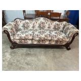 Pretty antique couch- 7 ft
