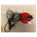 Retractable work light