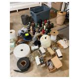 Upholstery thread, cordage- totes- all