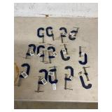 15- Irwin C clamps - 2ï¿½