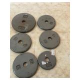 32.5 lbs plate weights