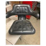 Adjustable tractor seat