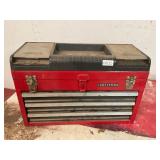 Craftsman red and black tool box
