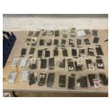 50- assorted hinges - new
