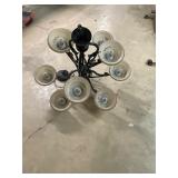 9 light chandelier