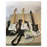DJ hero 2 game and w gaming guitars