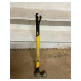 Single bit fiberglass handle axe