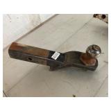Receiver hitch with 1 7/8 ball