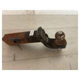 Receiver hitch with 2ï¿½ ball