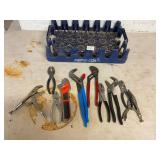 Pepsi  flat full of pliers