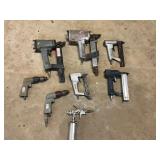 8- air nailers, drills, sprayers