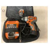 Rigid 3/8 cordless drill w/ battery and charger