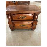Wooden night stand / end table