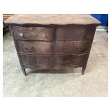 Vintage wood dresser