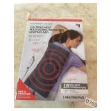 Weighted heating pad